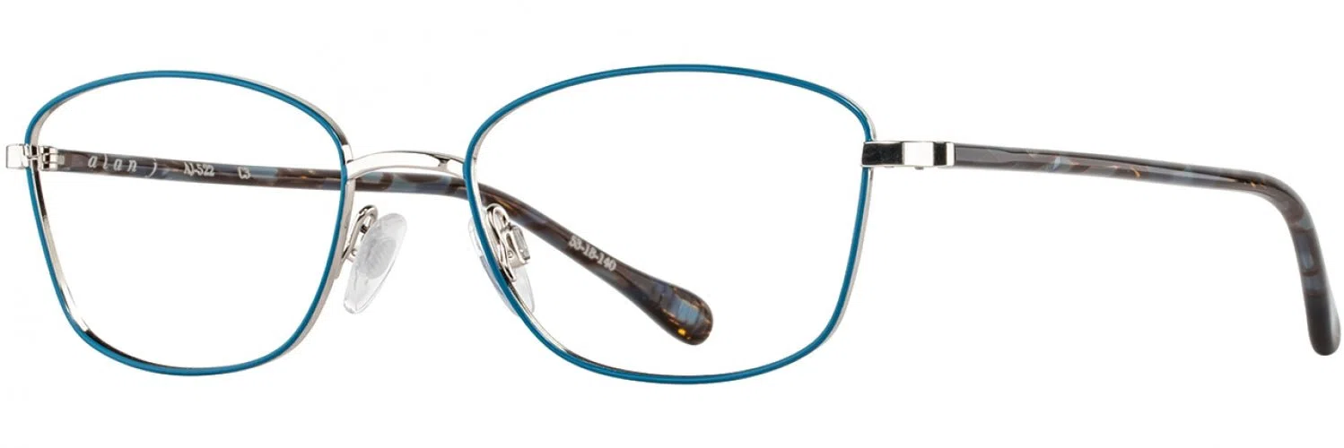 Alan J AJ522 Eyeglasses - view 12